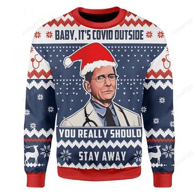Dr. Fauci Christmas Ugly Sweater