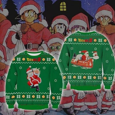 Dragon Ball Goku For Unisex Christmas Ugly Sweater