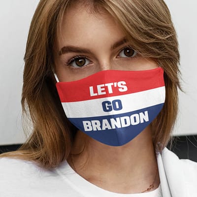 Let’s Go Brandon Face Mask Anti Joe Biden