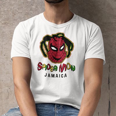 Spider Man Spider Mon Jamaica Shirt 