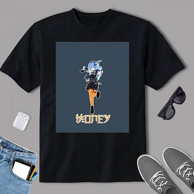 Hoshimachi Suisei Hi Honey T-Shirt
