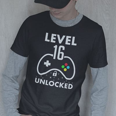 Level-16-Unlocked-16th-Birthday-Gaming-Shirt