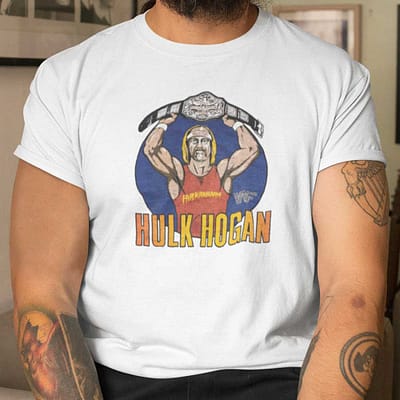 Hulk Hogan Shirt Stranger Things Jim Hopper