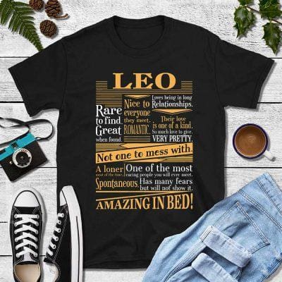leo amazing in bed shirt