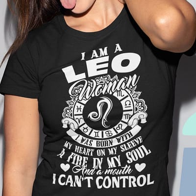 leo zodiac shirt i am a leo woman