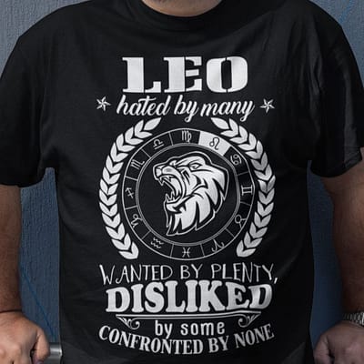 leo t shirt disliked by some confronted by none