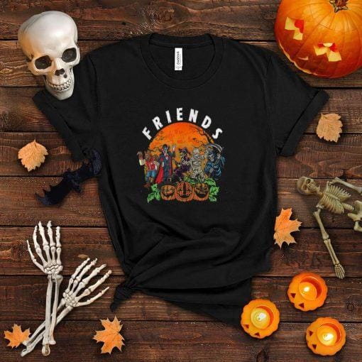 Friend Halloween Horror Funny Scary Last Night Kids Girls T Shirt