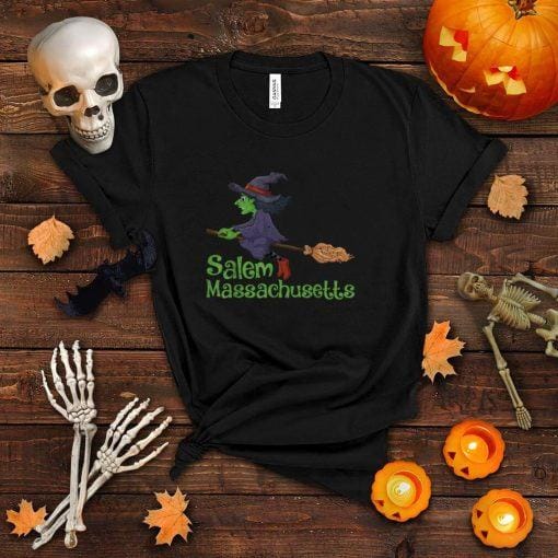 Funny Salem Massachusetts Witch Halloween T Shirt