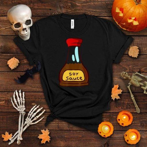 Vintage Soy Sauce Funny Group Halloween Costumes Tee T Shirt