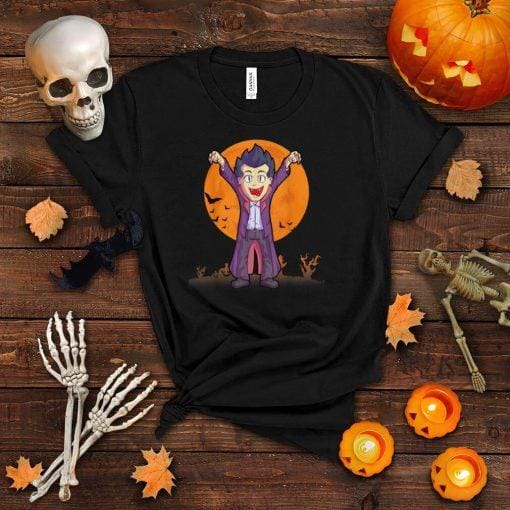 Halloween Shirt for Kids Boys Vampire Outfit Boys T Shirt
