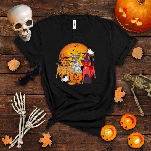 Jack Russell Terrier Scary Dog Halloween Trick Or Treat T Shirt