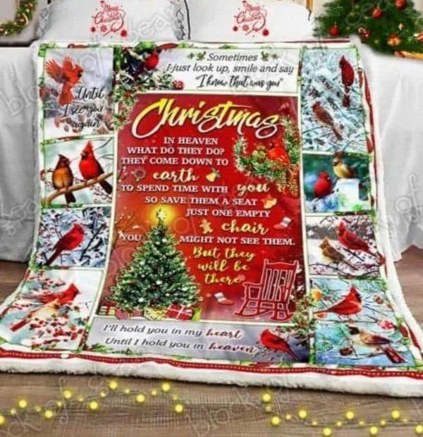 Christmas In Heaven Sofa Throw Blanket