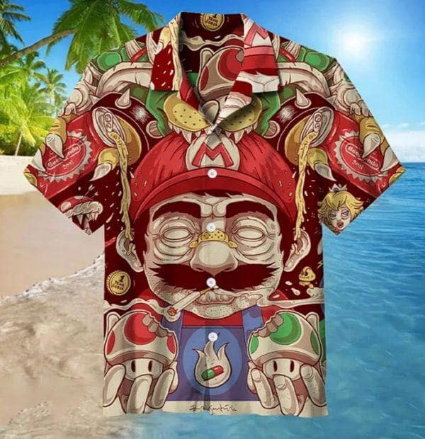 Mario Collectible Hawaiian shirt