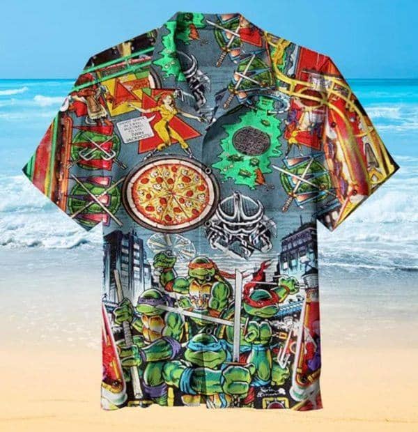 Ninja Turtles Pinball Universal Hawaiian Shirt
