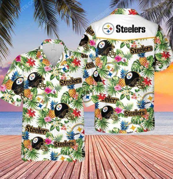 Pittsburgh Steelers National Football League Tropical Hawaiian Shirt