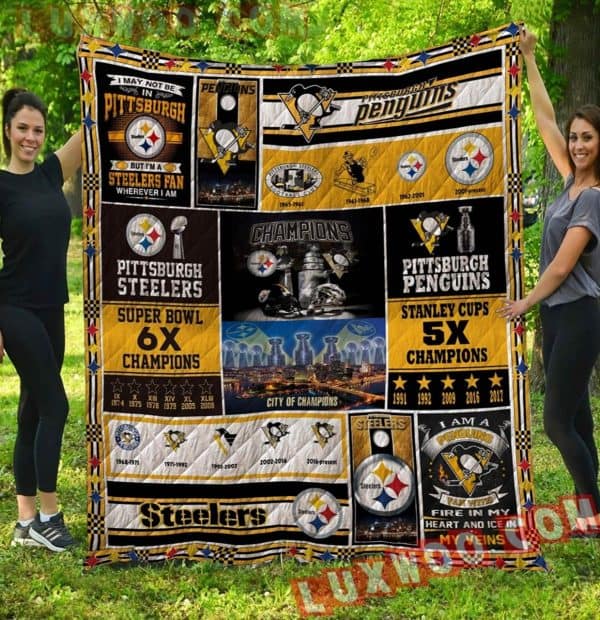 Pittsburgh Steelers Nfl 3d Quilt Blanket V2