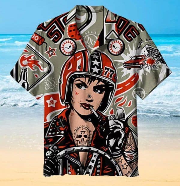 Queens of the Stone Age Pinball Universal Hawaiian Shirt