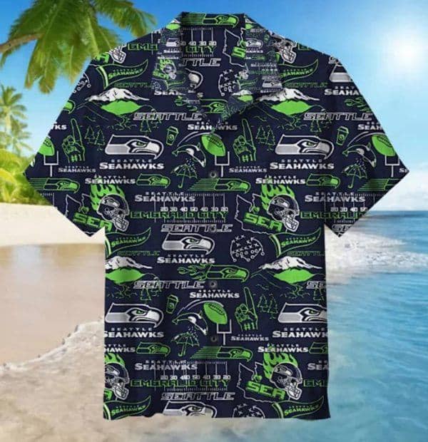 Seattle Seahawks football Hawaiian Shirt
