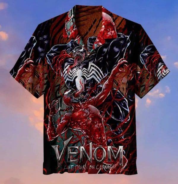 Spiderman vs Venom Collectible Hawaiian shirt
