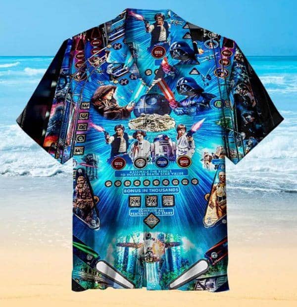 Star Wars Pinball Universal Hawaiian Shirt