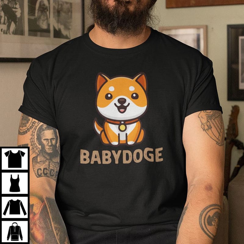 Baby Doge Coin Shirt Dogecoin Meme