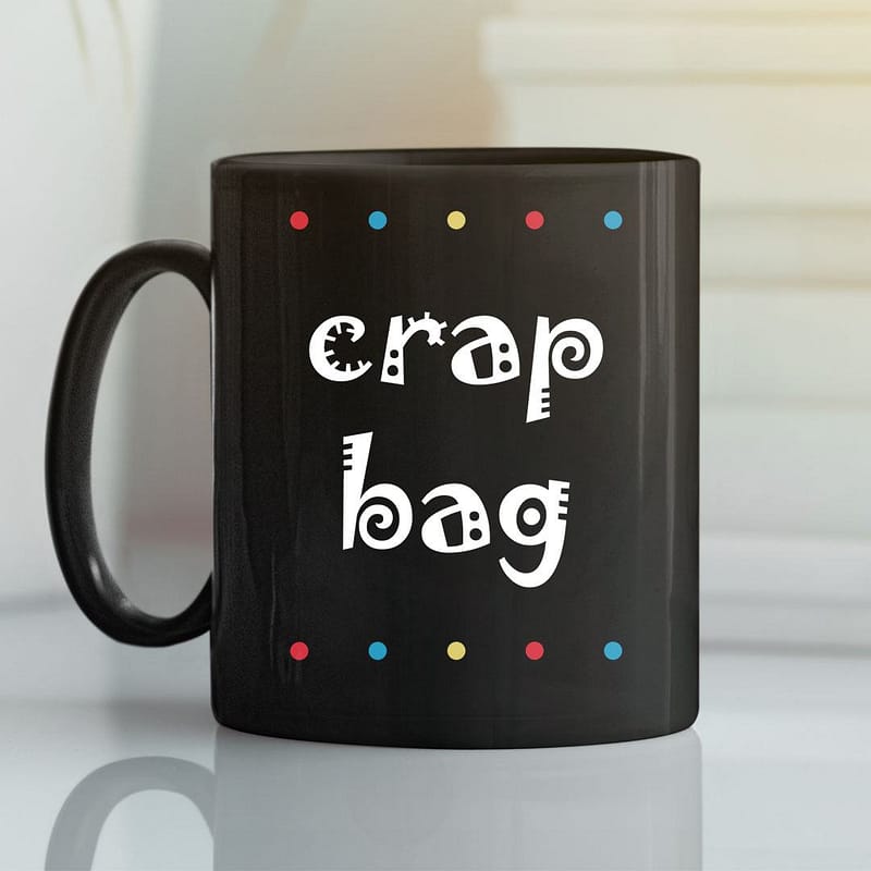 Crab Bag Matching Couple Mug