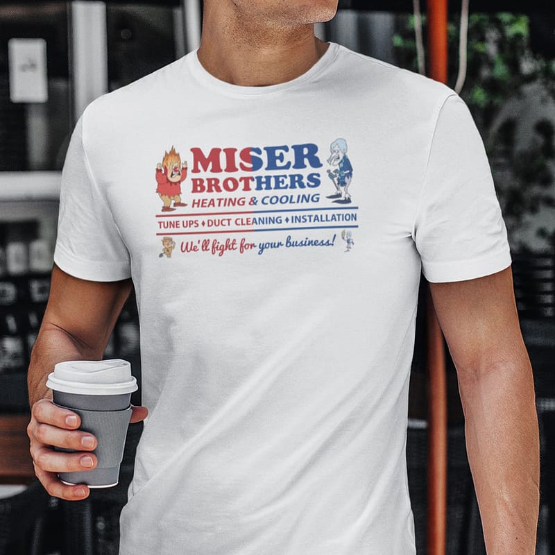 Miser Brothers Heating And Cooling Shirt  